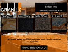 Tablet Screenshot of granix.com